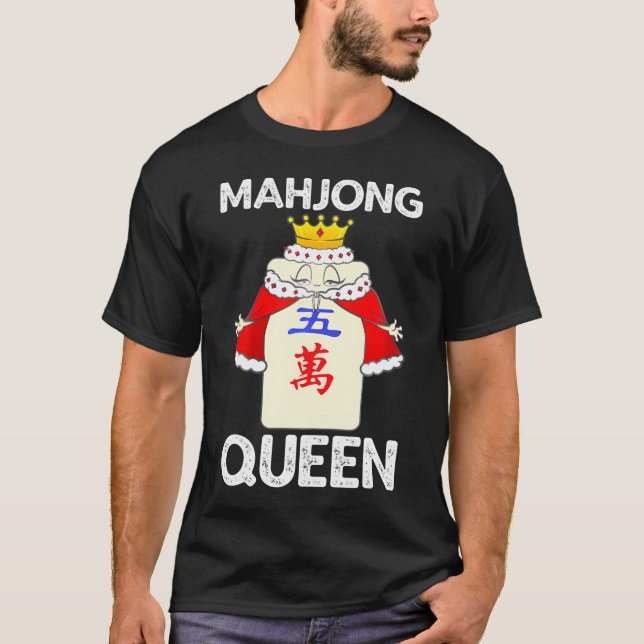 Camiseta Guay Mahjong para el chino Mah Jongg Queen Player. (Anverso)