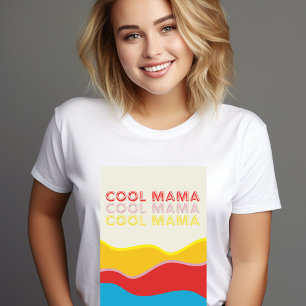 Camiseta Guay Mama Waves   Gráfico retro