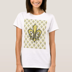 Camiseta Guay Mardi Gras Fleur de Lis Design