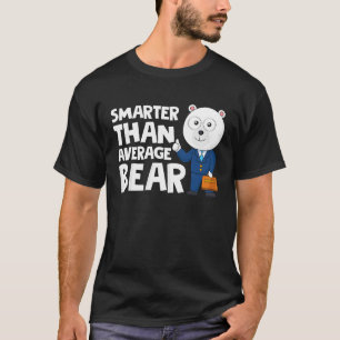 Camiseta Guay más inteligente que el oso polar medio