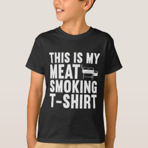 Camiseta Guay Meat Smoking Art Para Hombres Mujeres Bbq Gri