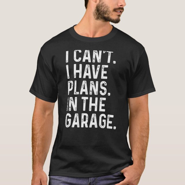 Camiseta Guay Mechanic Para Hombres Women Garage Plan Auto  (Anverso)