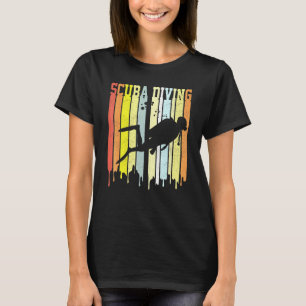 Camiseta Guay Mensajes de texto tiras de buceo retro vintag