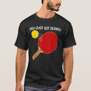 Camiseta Guay Mesa Tenis Art Para Hombres Mujeres Ping Pong
