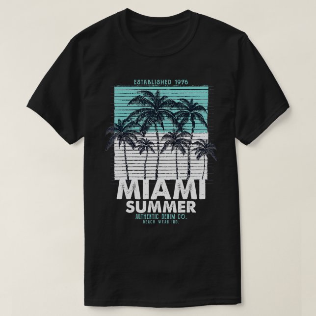Camiseta Guay Miami Beach es mi amor Miami (Diseño del anverso)