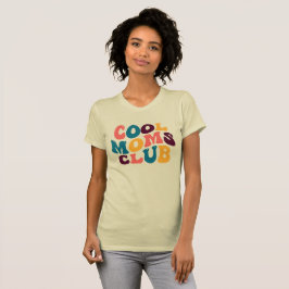 Camiseta Guay Moms Club Groovy Retro Vibes de verano triste