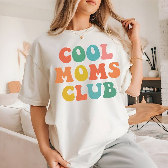 Camiseta Guay Moms Club Retro Shirt, la mejor mamá regalo (cool moms club shirt, best mom ever shirt, retro mom tee, vintage mom shirt, mother's day gift,)