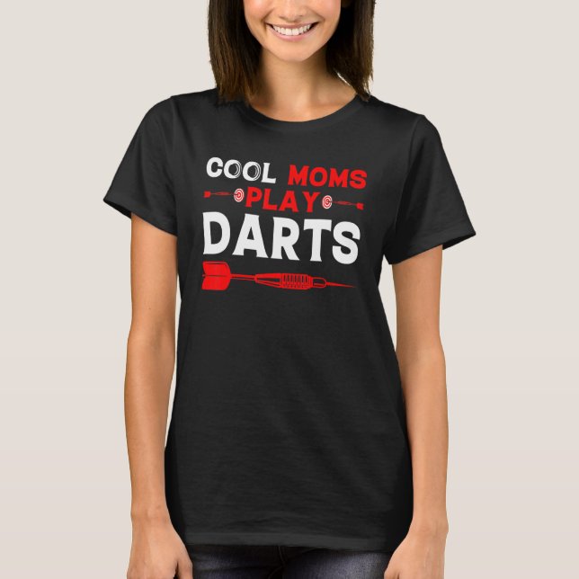 Camiseta Guay Moms interpreta a jugadora de arte de Darts D (Anverso)