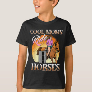 Camiseta Guay Moms Monta Caballos I Hincha Pony Ecuestres