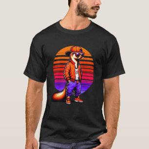 Camiseta Guay Mongoose Moderno Estilo Urbano Sunset Retro A