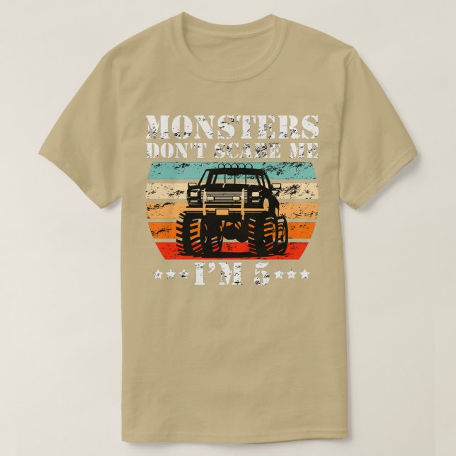 Camiseta Guay Monster Truck Birthday Party 3 (Diseño del anverso)