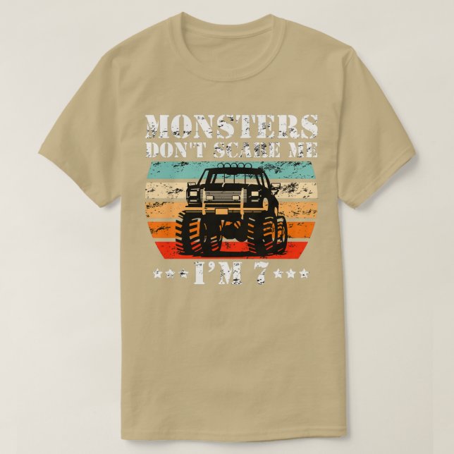 Camiseta Guay Monster Truck Birthday Party 7 (Diseño del anverso)