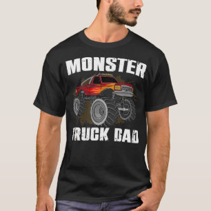 Camiseta Guay Monster Truck Design Para Papá Hombres Monste