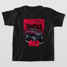 Guay Monster Truck negro y rojo