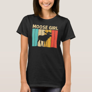 Camiseta Guay Moose For Chicas Kid Moose Alaska Moose Elk H