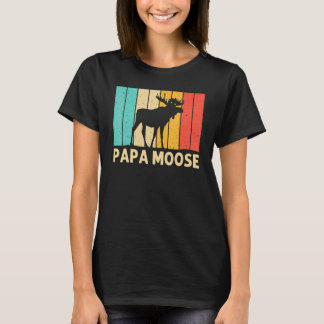 Camiseta Guay Moose Para Hombres Dad Moose Alaska Moose Elk