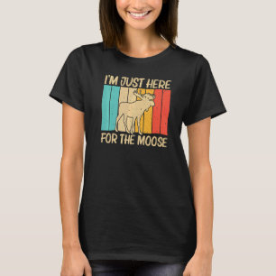 Camiseta Guay Moose Para Hombres Mujeres De Alce De Toro