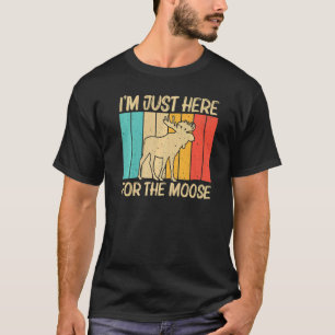 Camiseta Guay Moose Para Hombres Mujeres De Alce De Toro