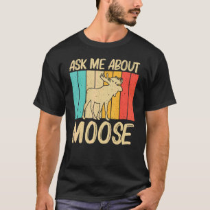 Camiseta Guay Moose Para Hombres Mujeres De Alce De Toro
