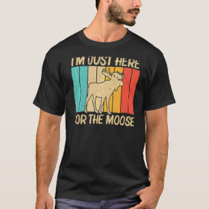Camiseta Guay Moose Para Hombres Mujeres De Alce De Toro