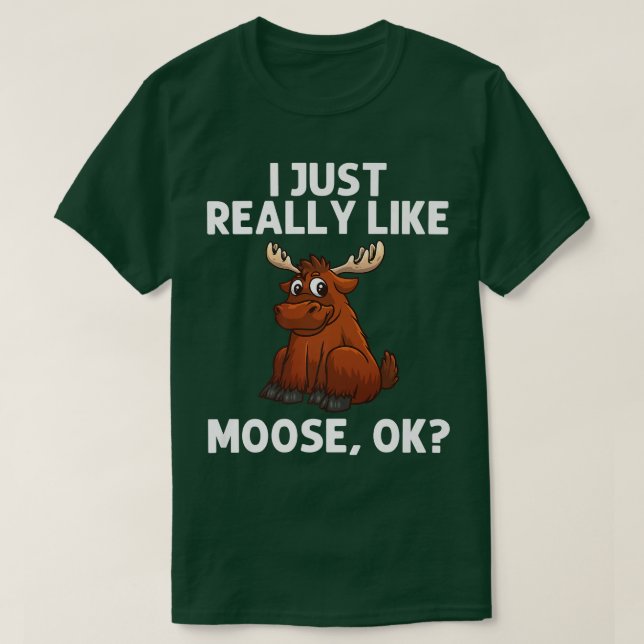 Camiseta Guay Moose Para Hombres Mujeres Deer Alaska Moose  (Diseño del anverso)