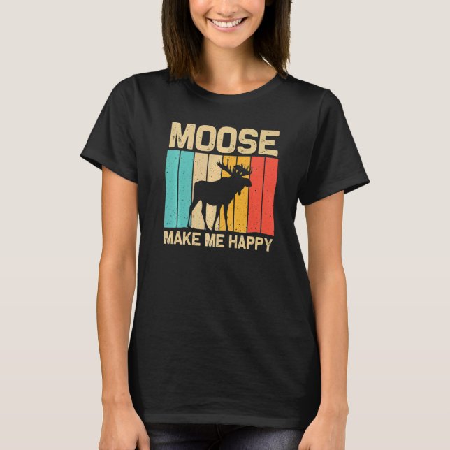 Camiseta Guay Moose Para Hombres Mujeres Moose Alaska Moose (Anverso)