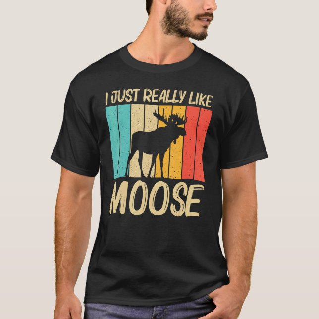 Camiseta Guay Moose Para Hombres Mujeres Moose Alaska Moose (Anverso)