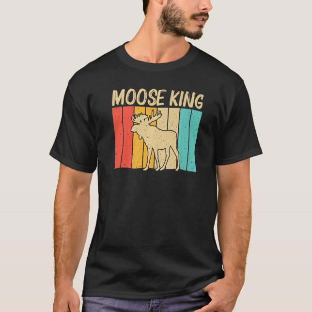 Camiseta Guay Moose Para Los Hombres Moluscos Alce De Cerva (Anverso)