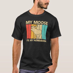 Camiseta Guay Moose Para Los Niños Moose Deer Bull Elk
