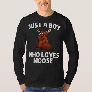 Camiseta Guay Moose Para Niños Deer Alaska Moose Reinde