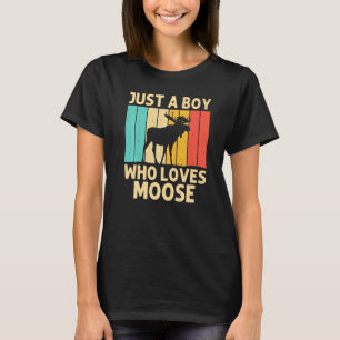Camiseta Guay Moose Para Niños Moose Alaska Moose Elk Hu