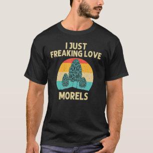 Camiseta Guay Morel Mushroom Para Hombres Mujeres Cazando F