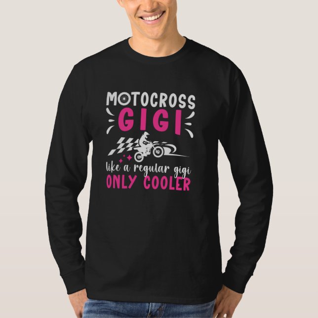 Camiseta Guay Motocross Gigi Moto Gigi Motocross Rider Gigi (Anverso)