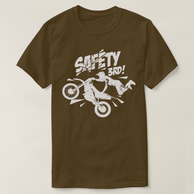 Camiseta Guay Motorbike Safety 3rd Get Your First Present (Diseño del anverso)