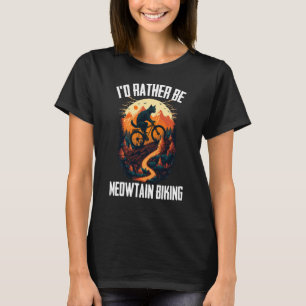 Camiseta Guay Mountain Bicicleta MTB Biker Cats Para Hombre