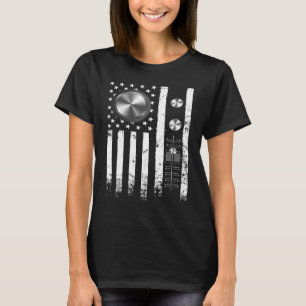 Camiseta Guay Music Productor Bandera Estadounidense Patrio