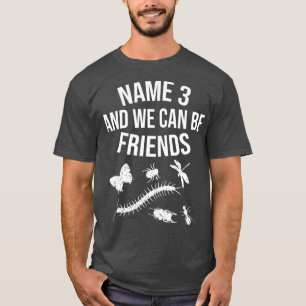 Camiseta Guay Name 3 Podemos ser amigos divertidos múltiple
