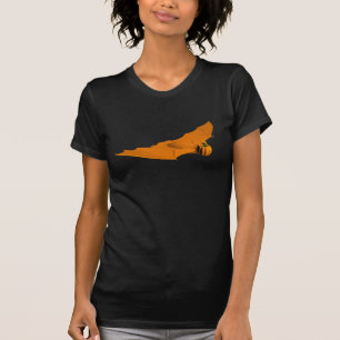 Camiseta Guay Naranja Halloween Bat