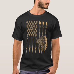 Camiseta Guay Native American Pride USA Arrow Headdress Tee
