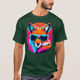 Camiseta Guay Neon Fox versión pequeña TShirt