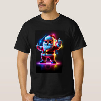 Camiseta Guay Neon Santa Claus con gafas de sol - Vibrante