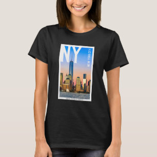 Camiseta Guay New York City Skyline Walking In New York Cit