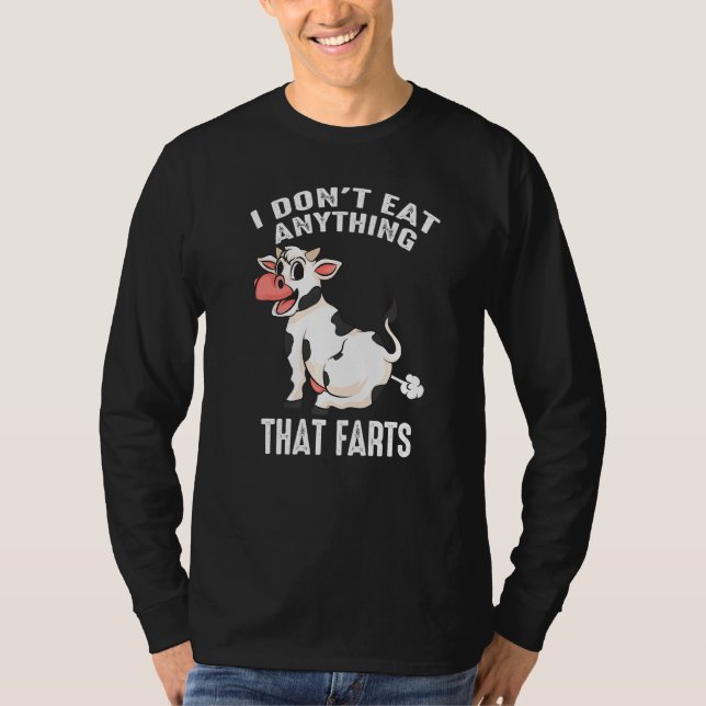 Camiseta Guay no come nada malo de Vaca (Anverso)