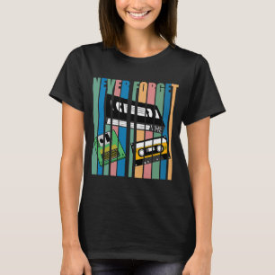Camiseta Guay Nunca Olvide El Vídeo De Diskette De T I VHS