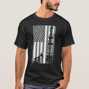 Camiseta Guay Oil Field Art Para Hombres Mujeres Perforació