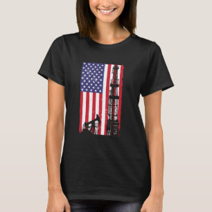 Camiseta Guay Oil Field Art Para Hombres Mujeres Perforació