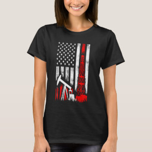 Camiseta Guay Oil Field Art Para Hombres Mujeres Perforació