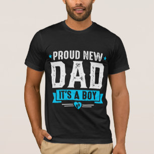 Camiseta Guay Orgulloso nuevo padre niño de arte de palabra