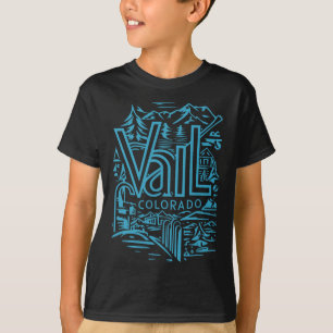 Camiseta Guay Outdoor Skip Vintage Souvenir Visite Vail Co