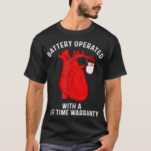 Camiseta Guay Pacemaker Art Para Hombres Mujeres Corazón Ar